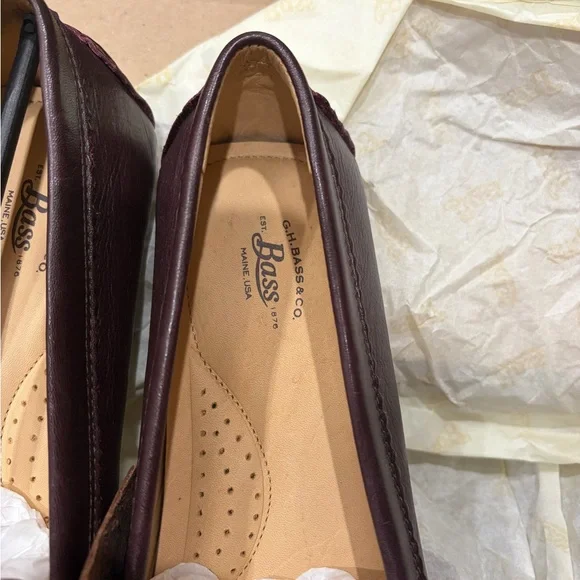 Women’s Burgundy Loafers - Picture 4 of 4